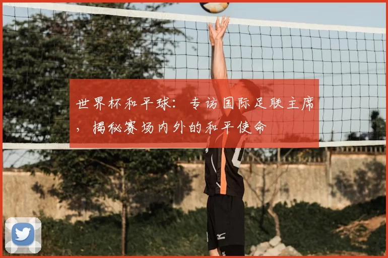 世界杯和平球：专访国际足联主席，揭秘赛场内外的和平使命