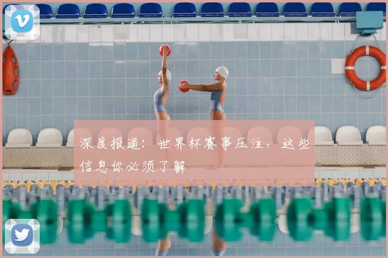 深度报道：世界杯赛事压注，这些信息你必须了解
